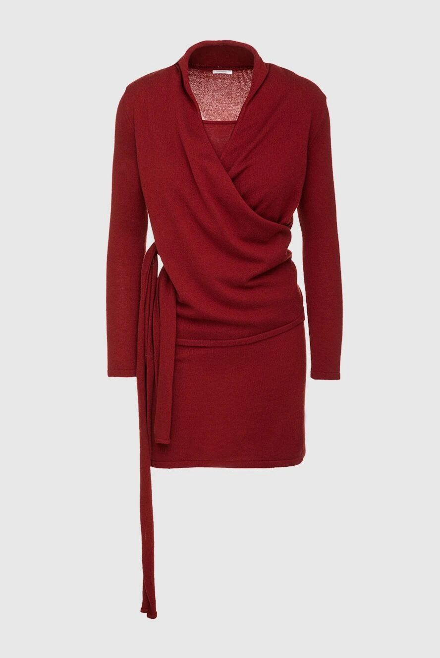 Malo woman burgundy cashmere dress for women купить с ценами и фото 132132 - photo 1