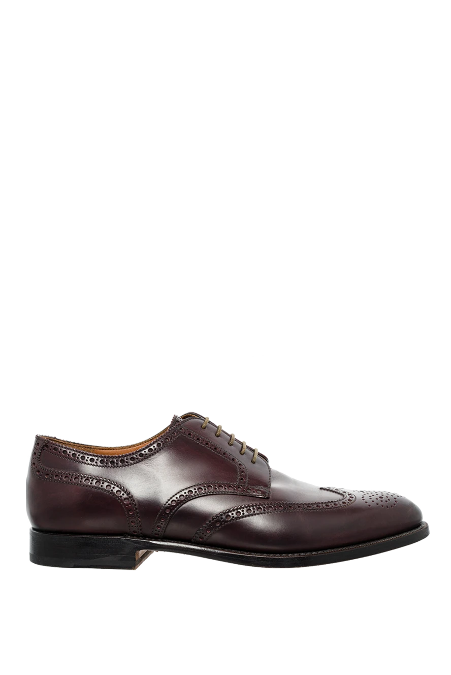 W.Gibbs man shoes for men made of leather burgundy купить с ценами и фото 132854 - photo 1