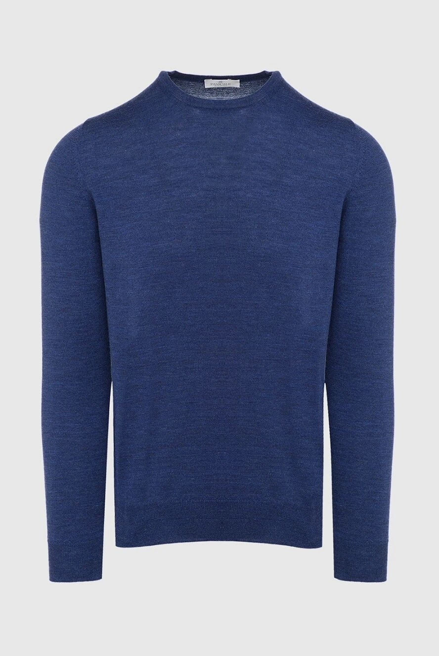 Panicale man wool jumper blue for men купить с ценами и фото 132927 - photo 1