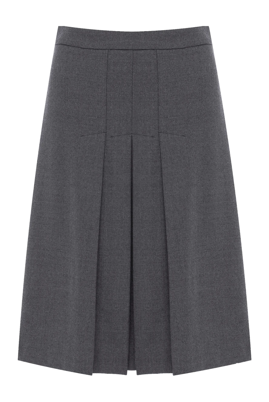 Panicale woman gray woolen skirt for women купить с ценами и фото 132953 - photo 1