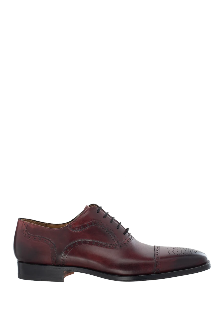 Magnanni man burgundy leather men's shoes купить с ценами и фото 133000 - photo 1