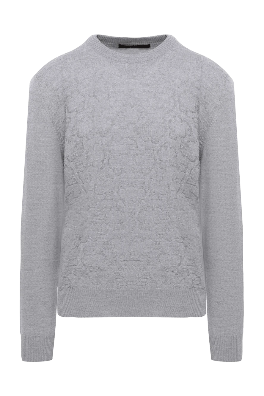 Billionaire man wool jumper gray for men купить с ценами и фото 133276 - photo 1