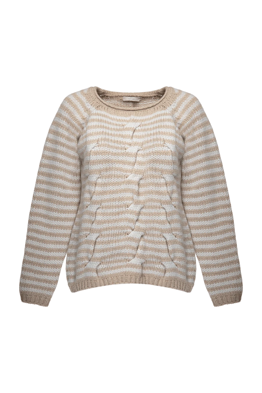 Casheart woman beige cashmere jumper for women купить с ценами и фото 133307 - photo 1