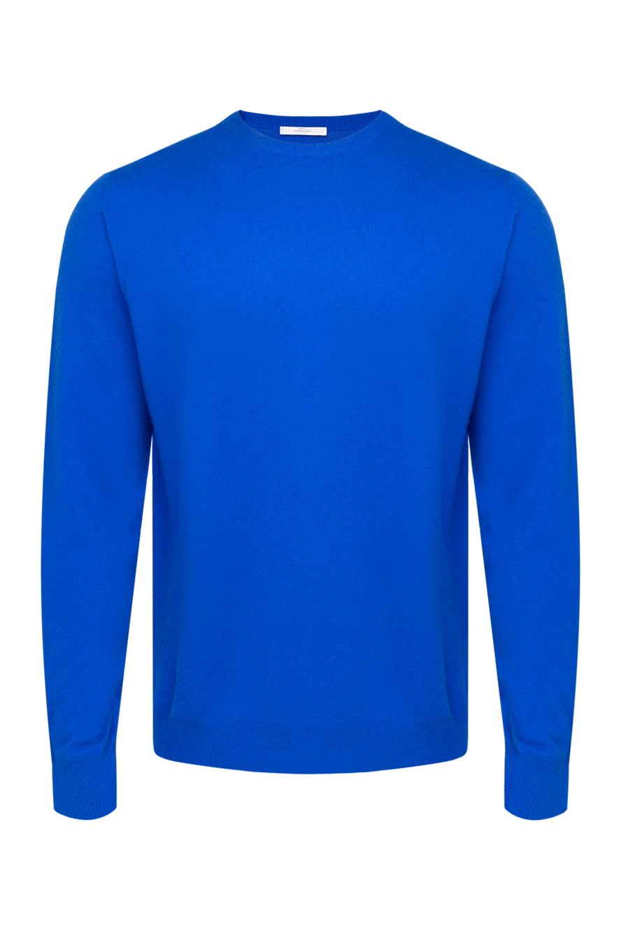 Casheart man blue cashmere jumper for men купить с ценами и фото 133337 - photo 1