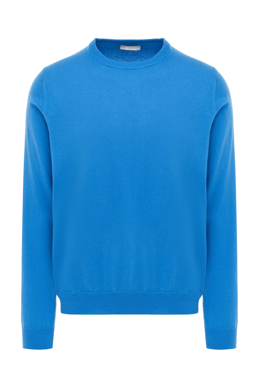 Casheart man blue cashmere jumper for men купить с ценами и фото 133339 - photo 1