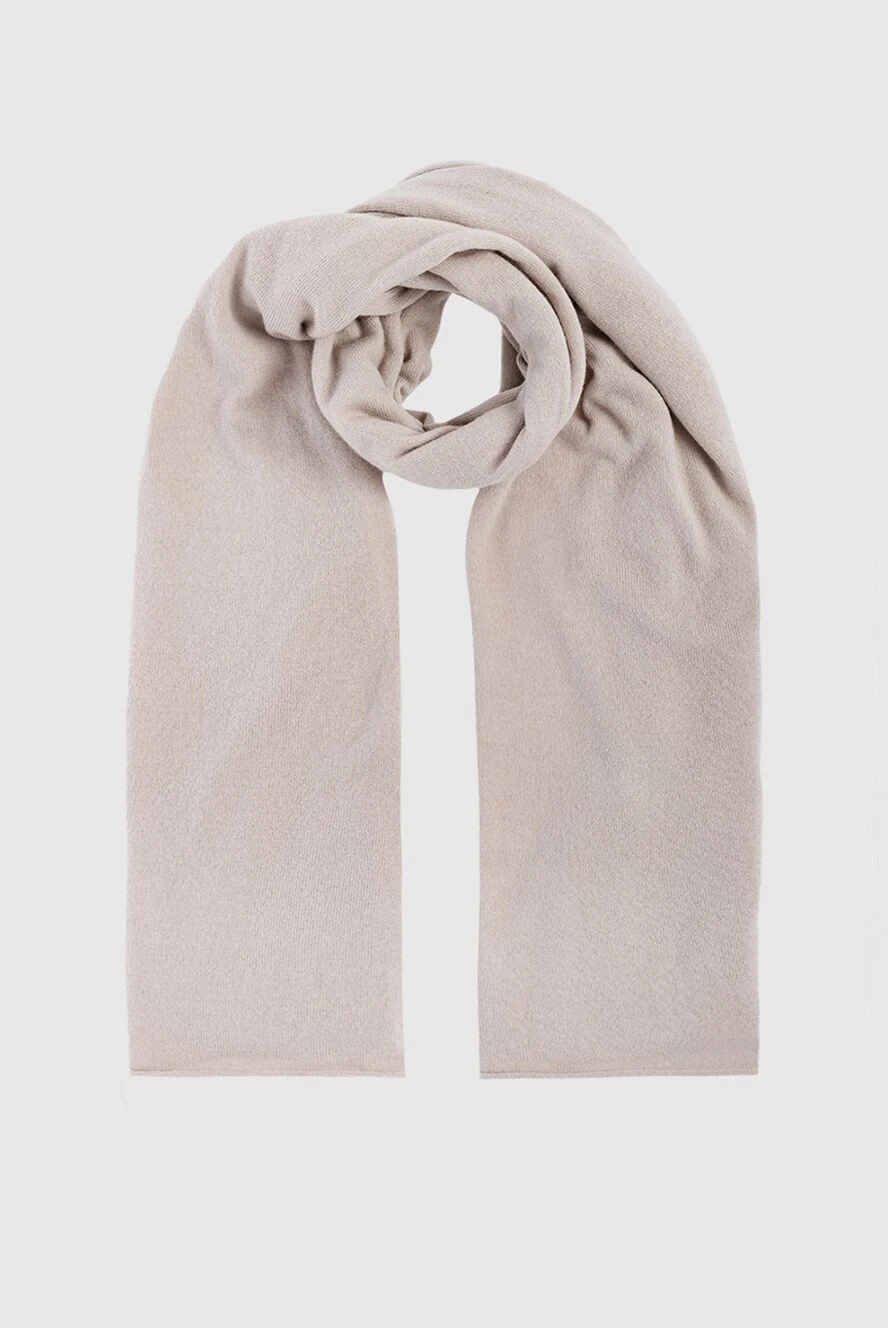 Peserico woman beige cashmere scarf for women купить с ценами и фото 133528 - photo 1