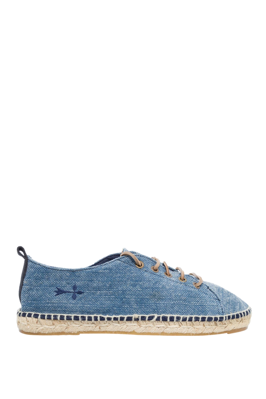 Manebi man espadrilles canvas blue for men купить с ценами и фото 134950 - photo 1