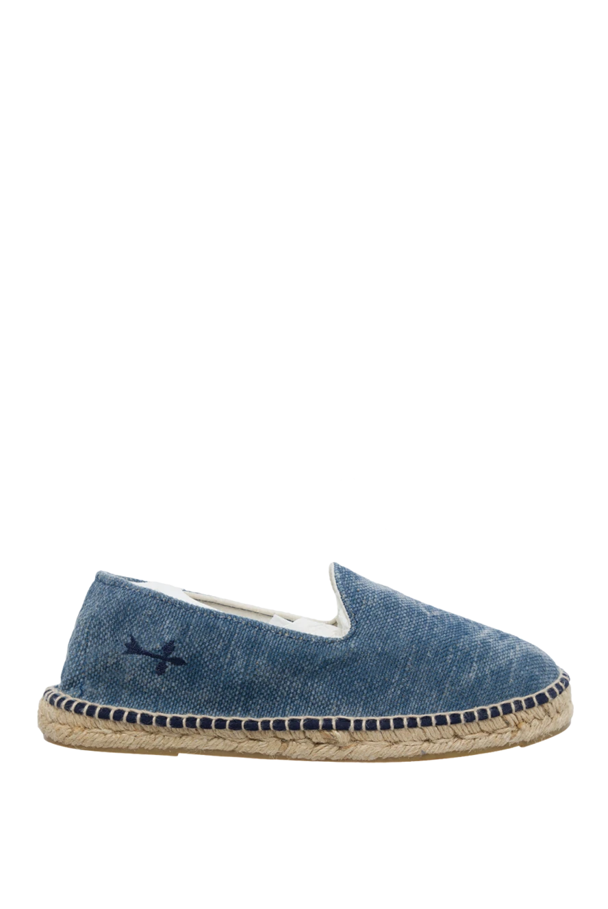 Manebi man espadrilles suede blue for men купить с ценами и фото 134953 - photo 1