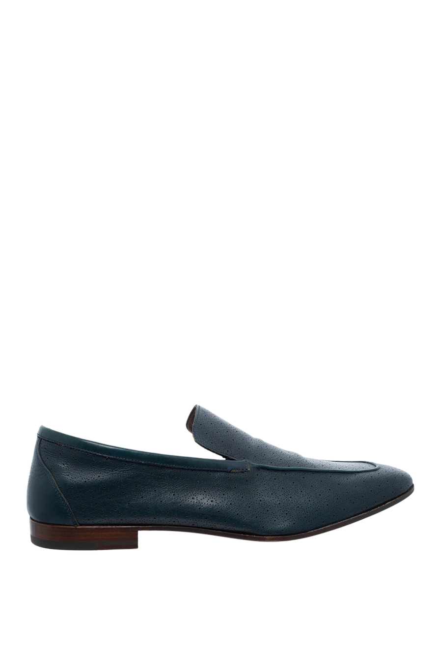 Fratelli Rosetti man men's leather loafers green купить с ценами и фото 135046 - photo 1