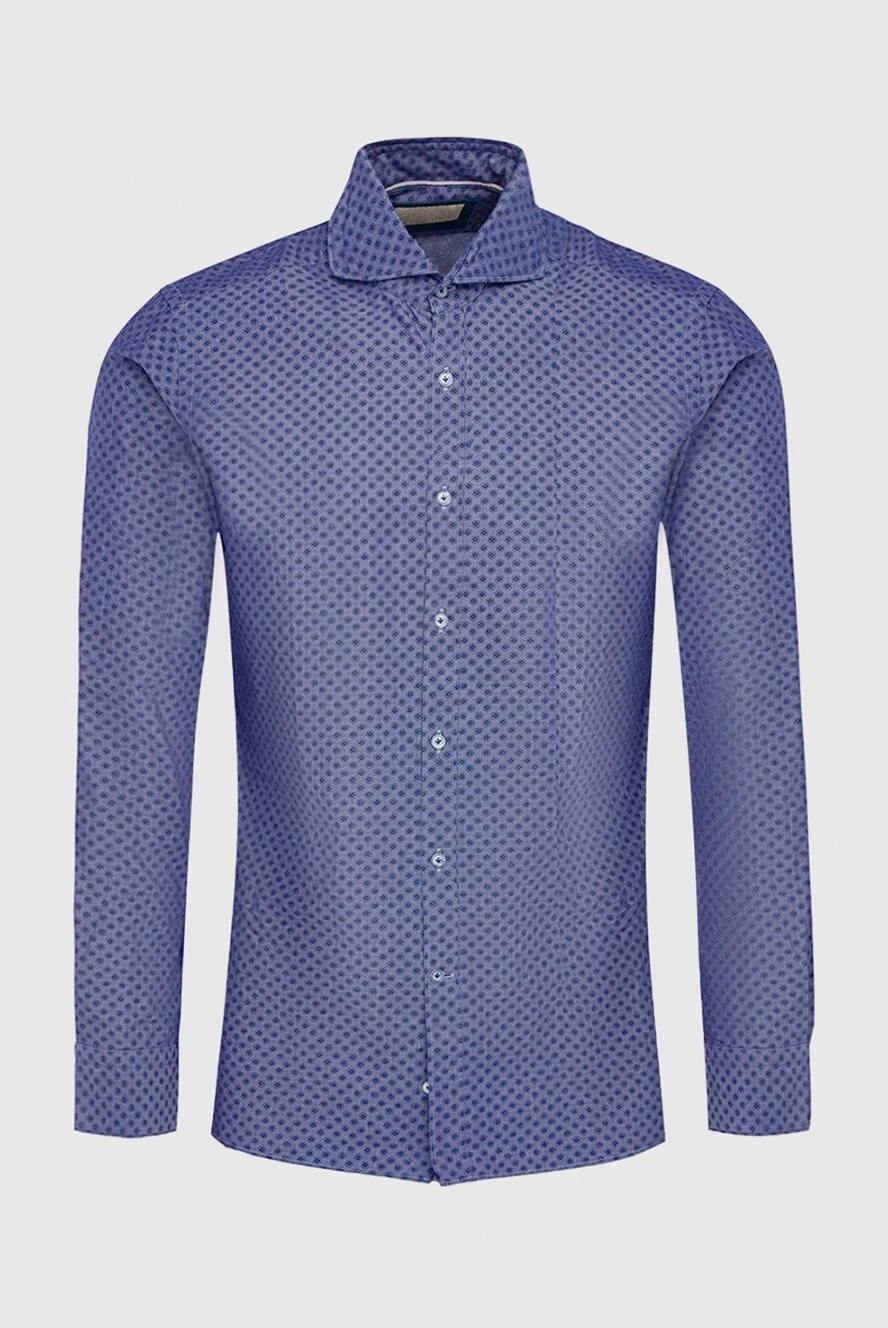 Orian man violet cotton shirt for men купить с ценами и фото 135075 - photo 1