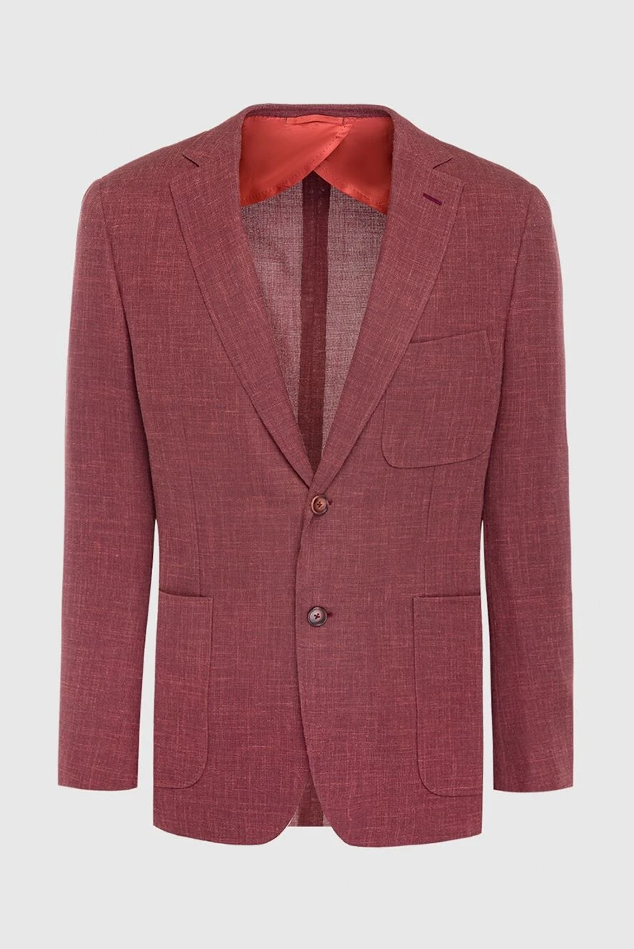 Ravazzolo мужские пиджак бордовый мужской купить с ценами и фото 135221
