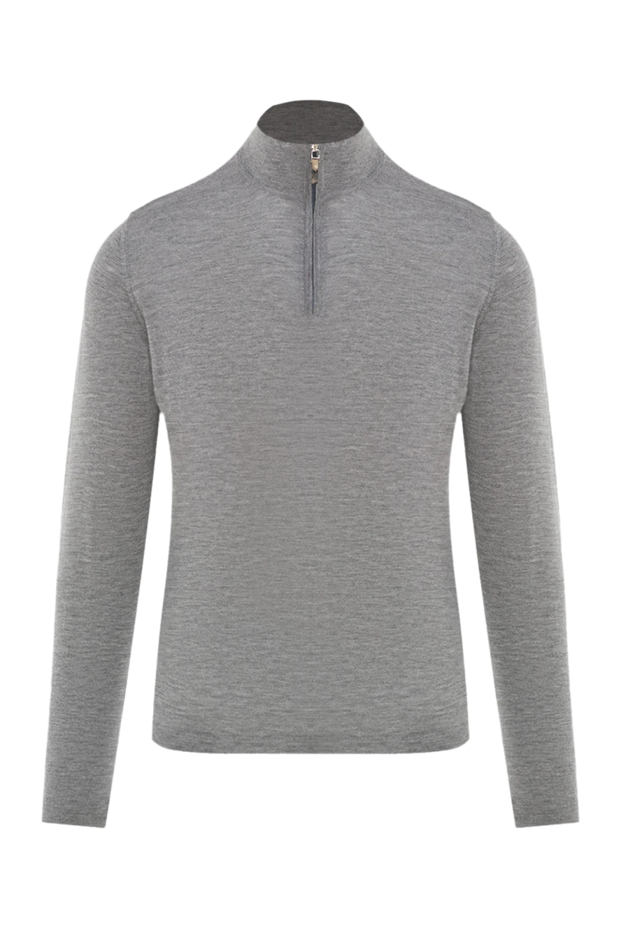 Pashmere man gray cashmere troyer for men купить с ценами и фото 135308 - photo 1