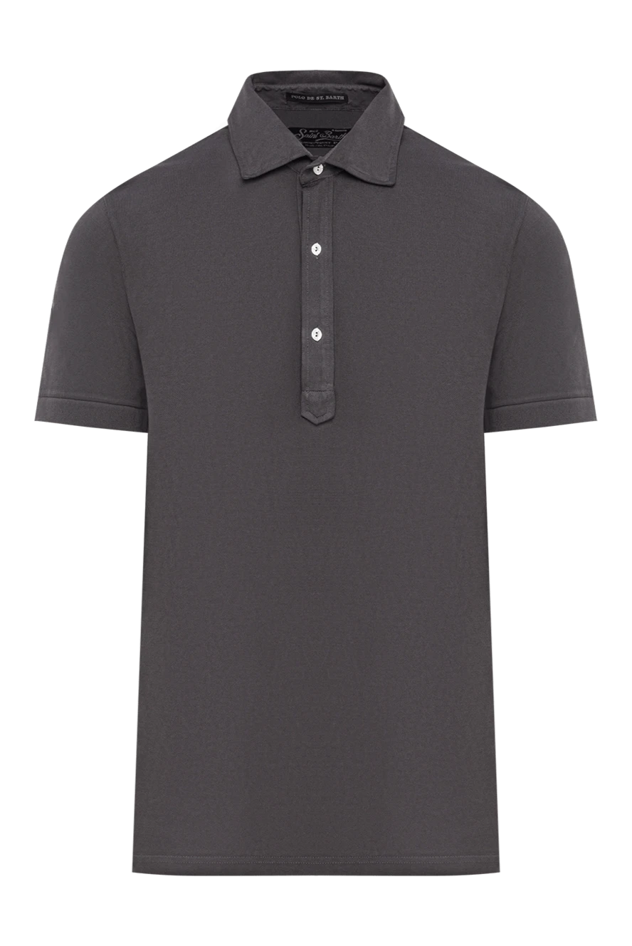 MC2 Saint Barth summer men's polo shirt made of soft jersey in a light green palette
135779 - photo 1