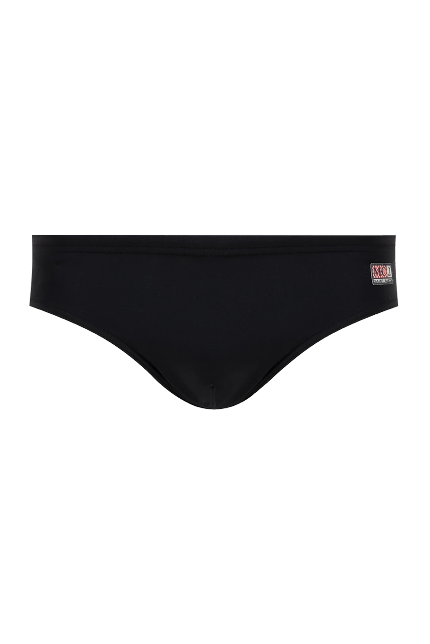 MC2 Saint Barth man black men's beach swimming trunks made of polyamide and elastane купить с ценами и фото 135794 - photo 1