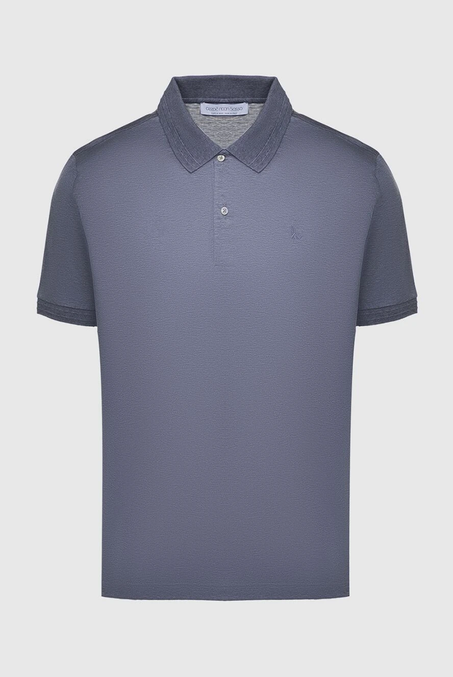 Gran Sasso man cotton polo gray for men купить с ценами и фото 135842 - photo 1