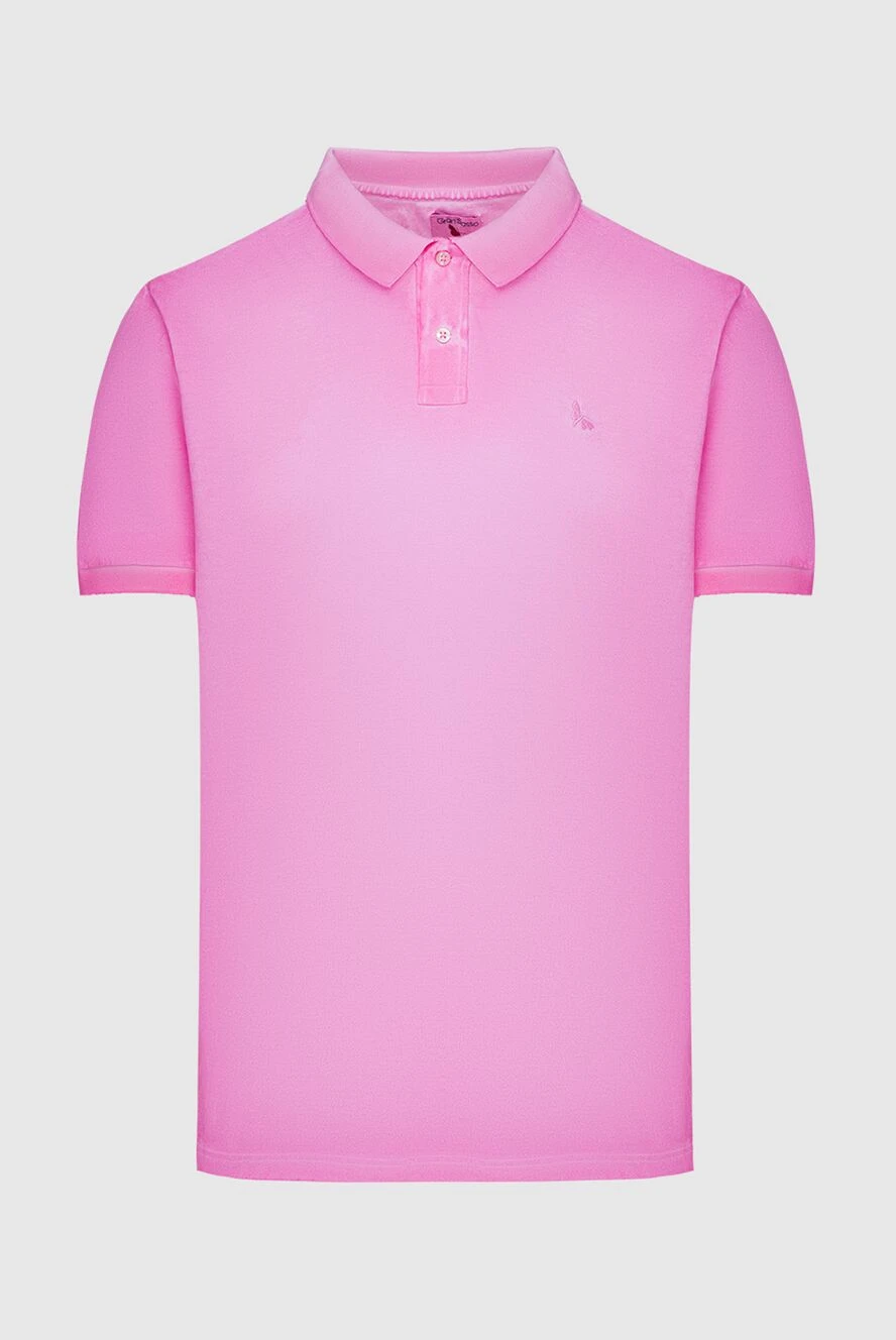 Gran Sasso man cotton polo pink for men купить с ценами и фото 135853 - photo 1