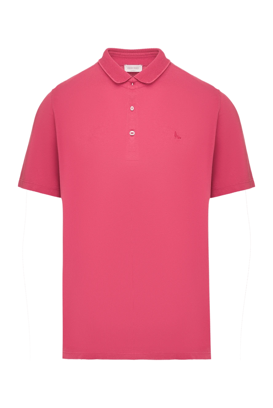 Gran Sasso man cotton polo pink for men купить с ценами и фото 135855 - photo 1