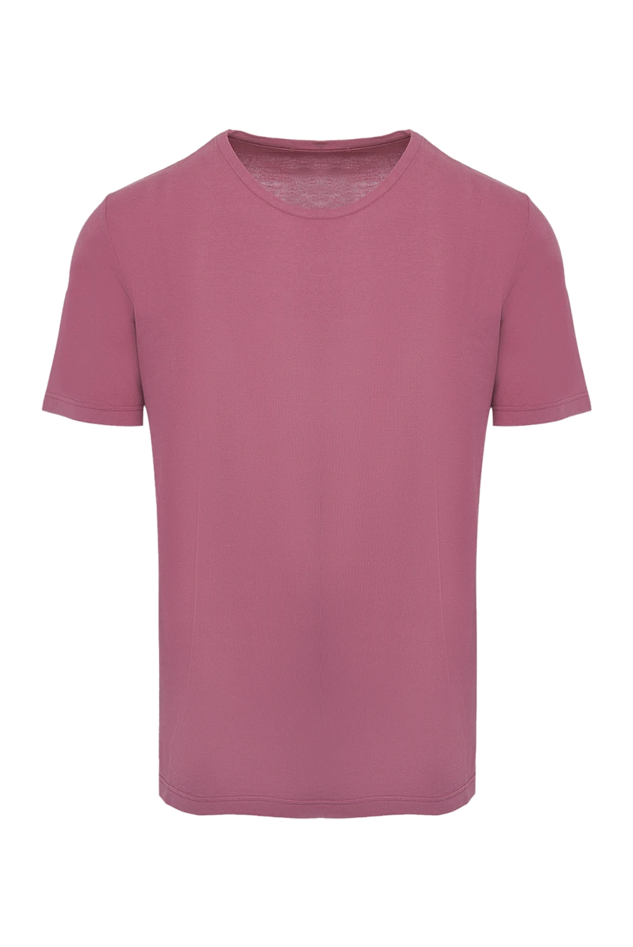 Gran Sasso man cotton t-shirt pink for men купить с ценами и фото 135871 - photo 1