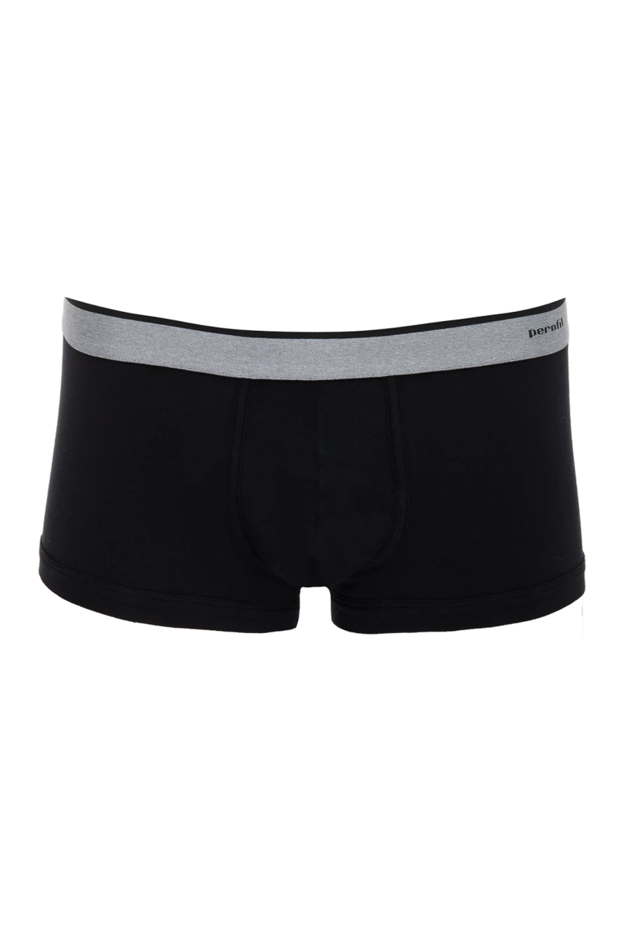 Perofil man men's black cotton boxer briefs купить с ценами и фото 135952 - photo 1