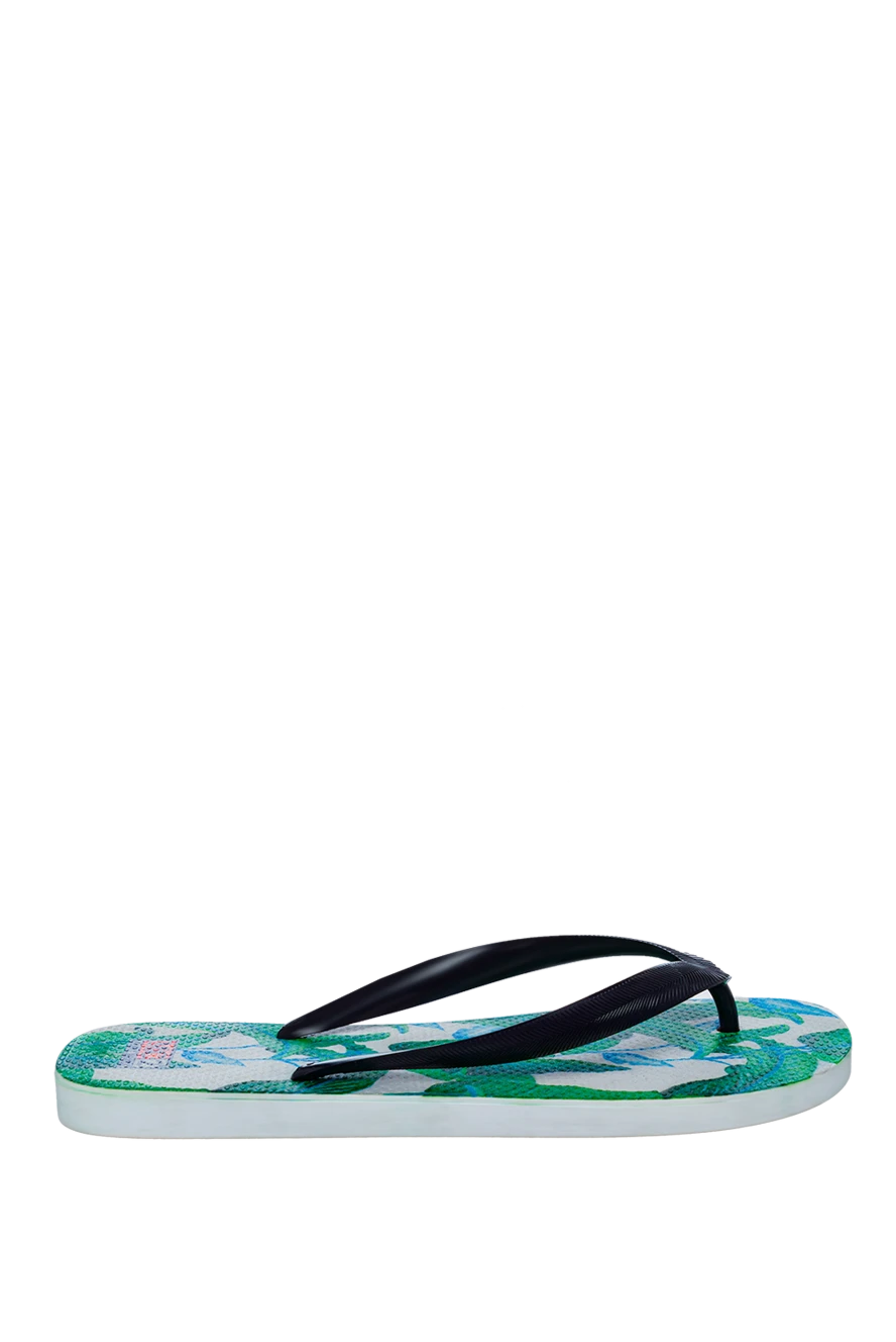 MC2 Saint Barth man flip flops green for men купить с ценами и фото 136029 - photo 1