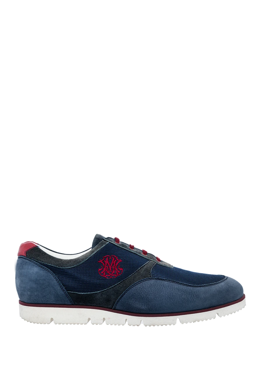 JM man blue nubuck sneakers for men купить с ценами и фото 136714 - photo 1