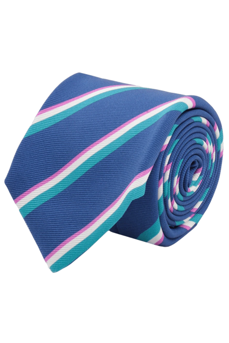 Kiton man blue silk tie for men купить с ценами и фото 136768 - photo 1