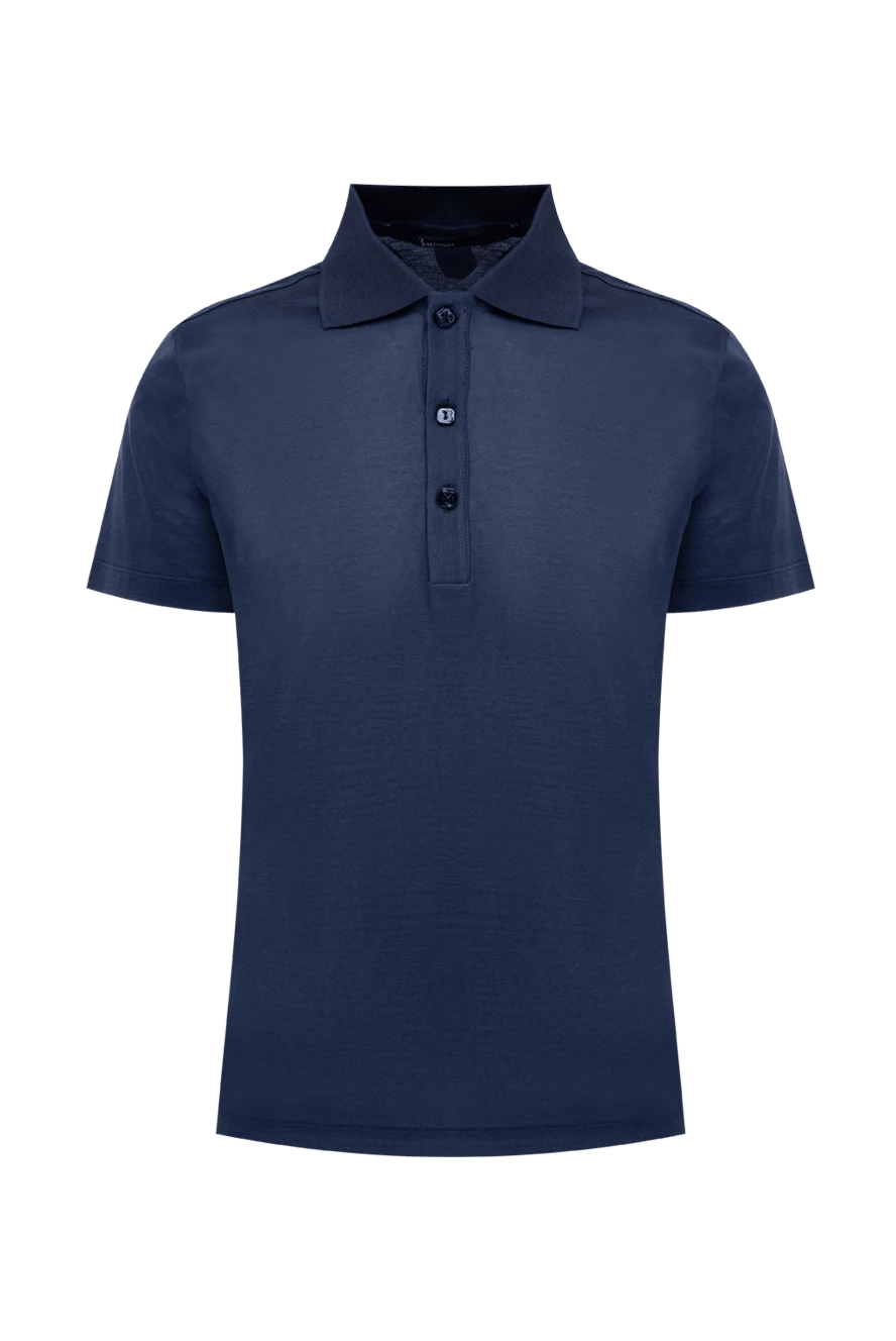 Billionaire man cotton polo blue for men купить с ценами и фото 136863 - photo 1