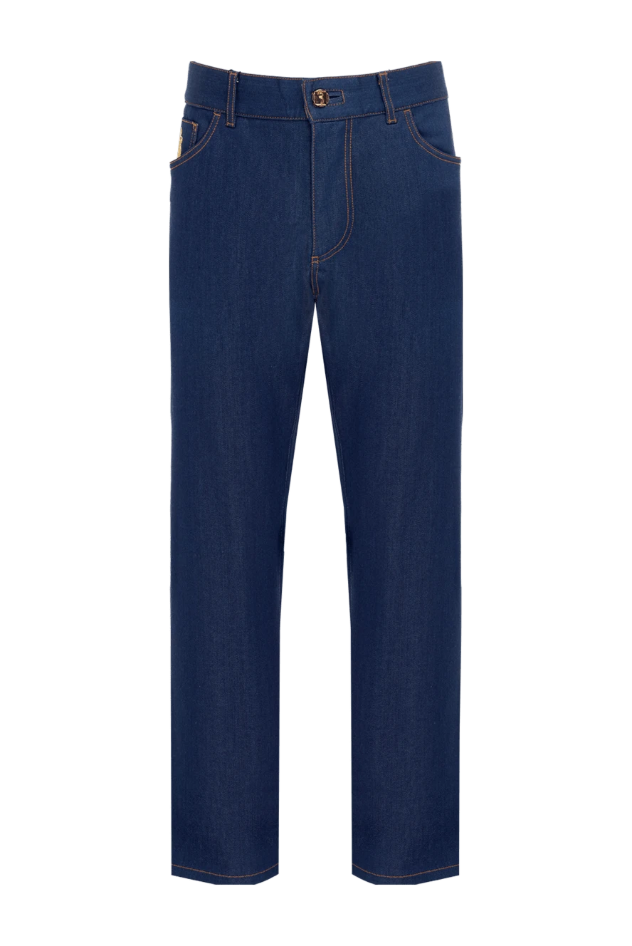 Billionaire man blue cotton jeans for men купить с ценами и фото 136894 - photo 1