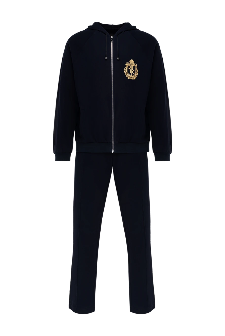 Billionaire man men's cotton sports suit, blue купить с ценами и фото 137102 - photo 1