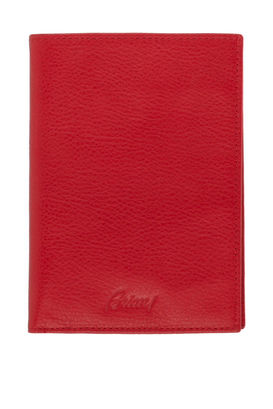 Brioni man purse made of genuine leather red for men купить с ценами и фото 137154 - photo 1