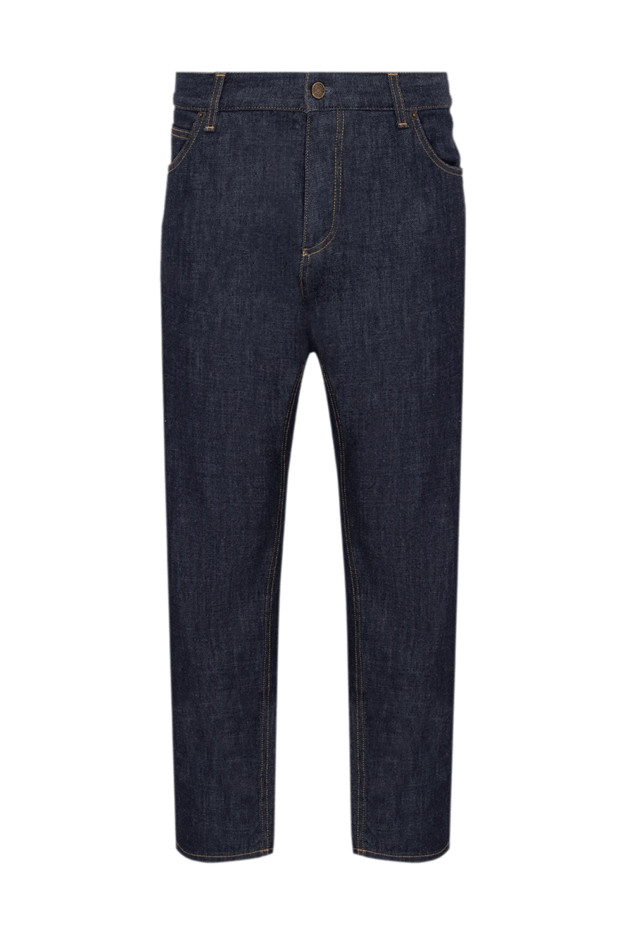 Dolce & Gabbana man blue cotton jeans for men купить с ценами и фото 137237 - photo 1