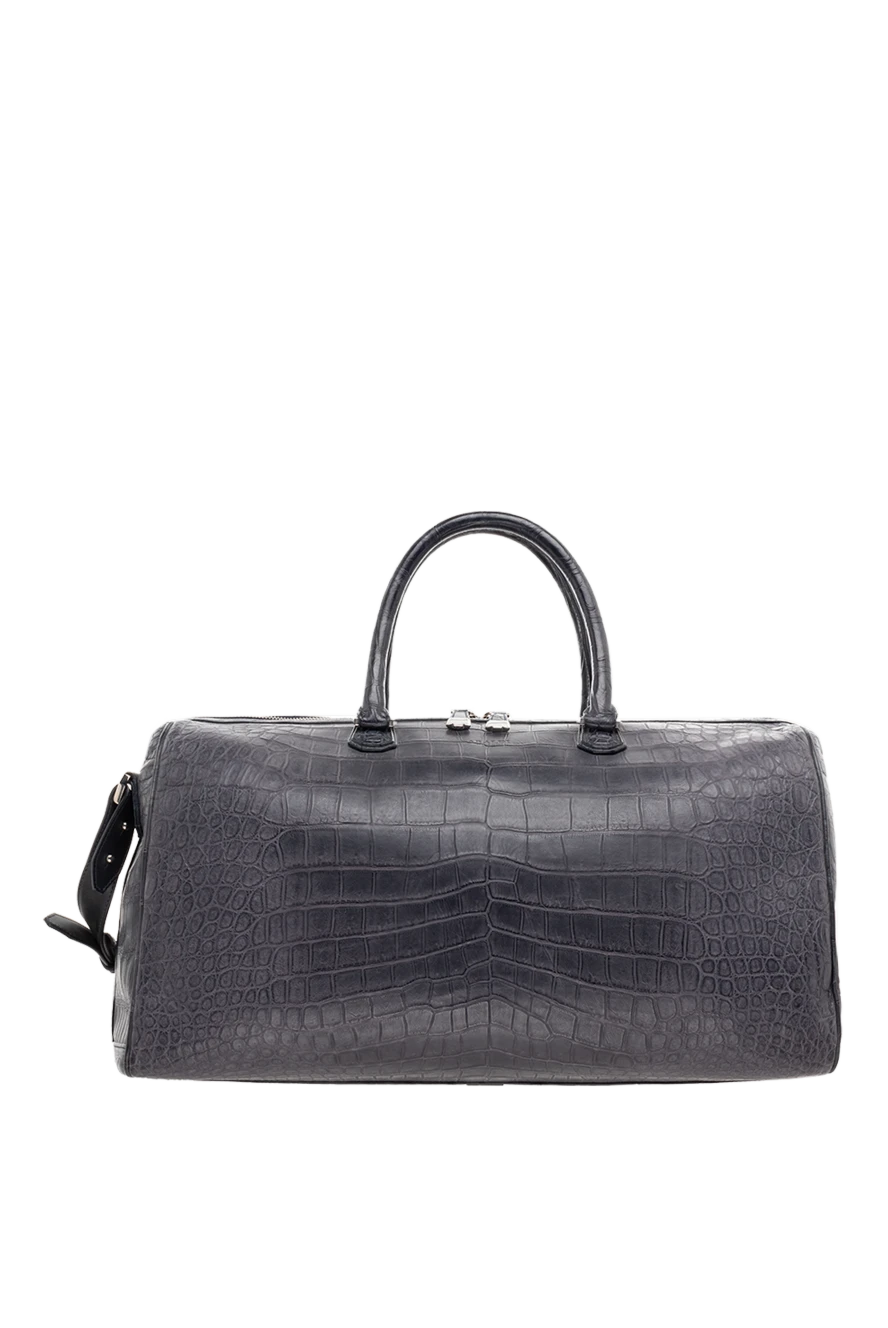 Araldi 1930 man gray leather travel bag for men купить с ценами и фото 137647 - photo 1