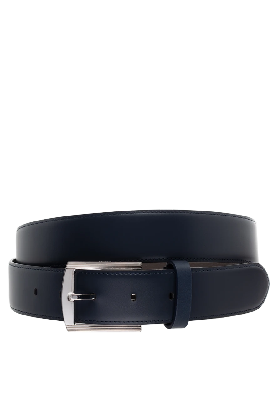 Kiton man black leather belt for men купить с ценами и фото 137672 - photo 1