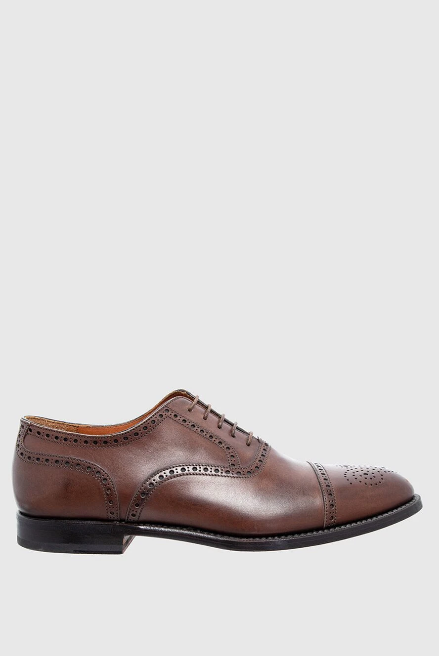 W.Gibbs man brown leather men's shoes купить с ценами и фото 137759 - photo 1