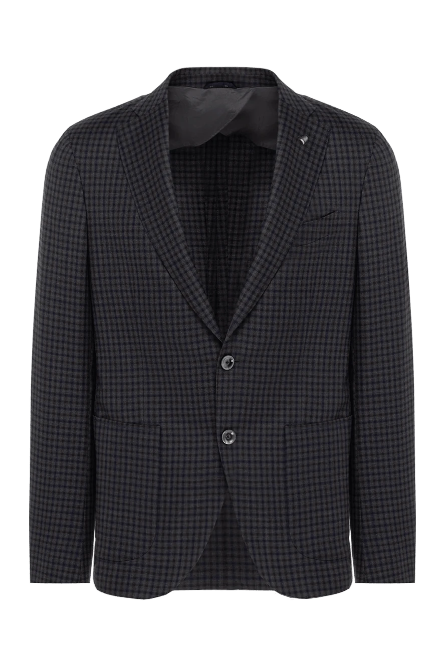 Sartoria Latorre man gray wool jacket for men купить с ценами и фото 137934 - photo 1