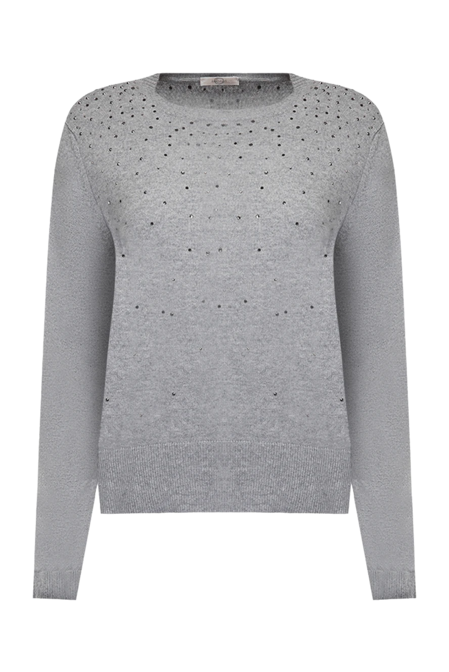 Casheart woman gray cashmere jumper for women купить с ценами и фото 138060 - photo 1