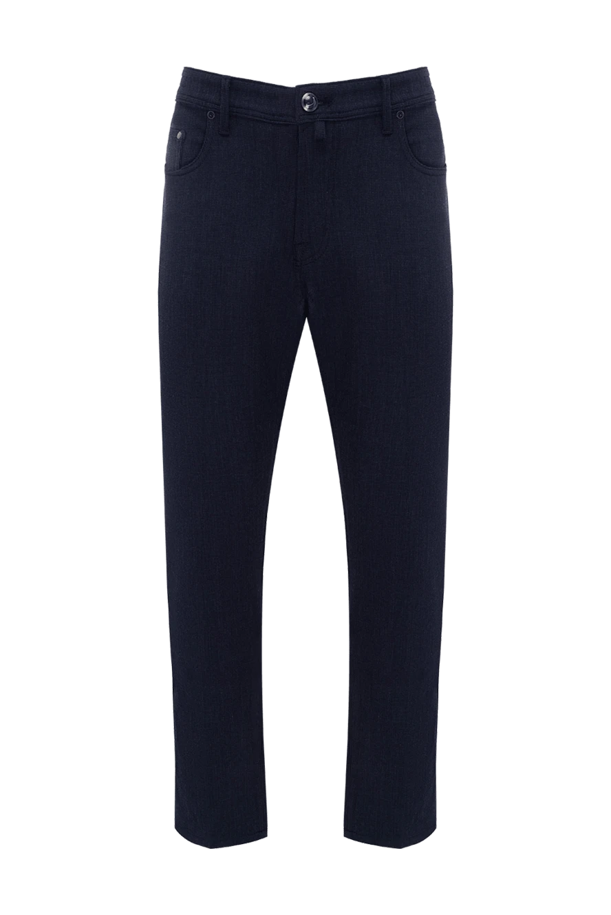 Jacob Cohen man black wool and elastane jeans for men купить с ценами и фото 138171 - photo 1