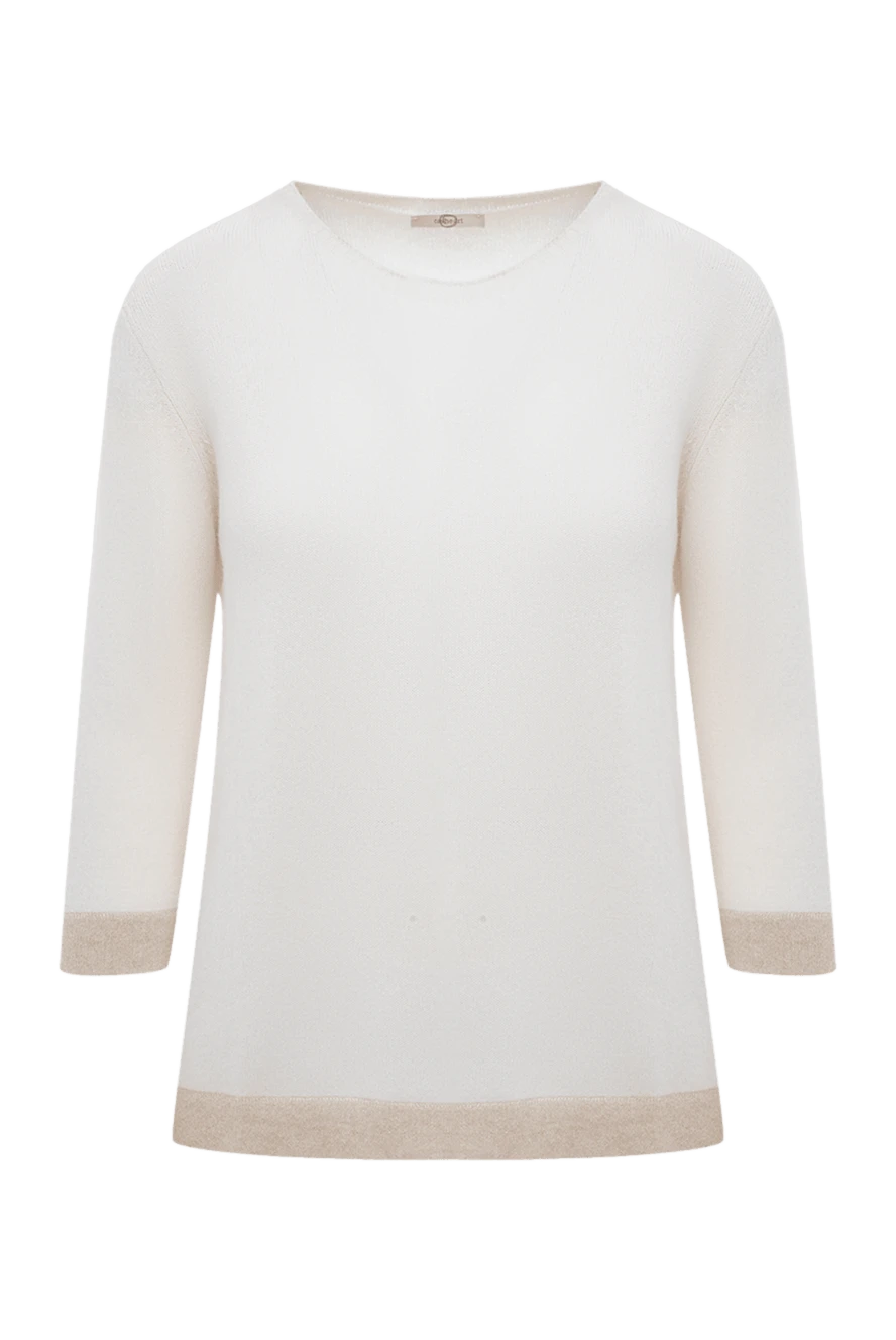 Casheart woman white cashmere jumper for women купить с ценами и фото 138181 - photo 1