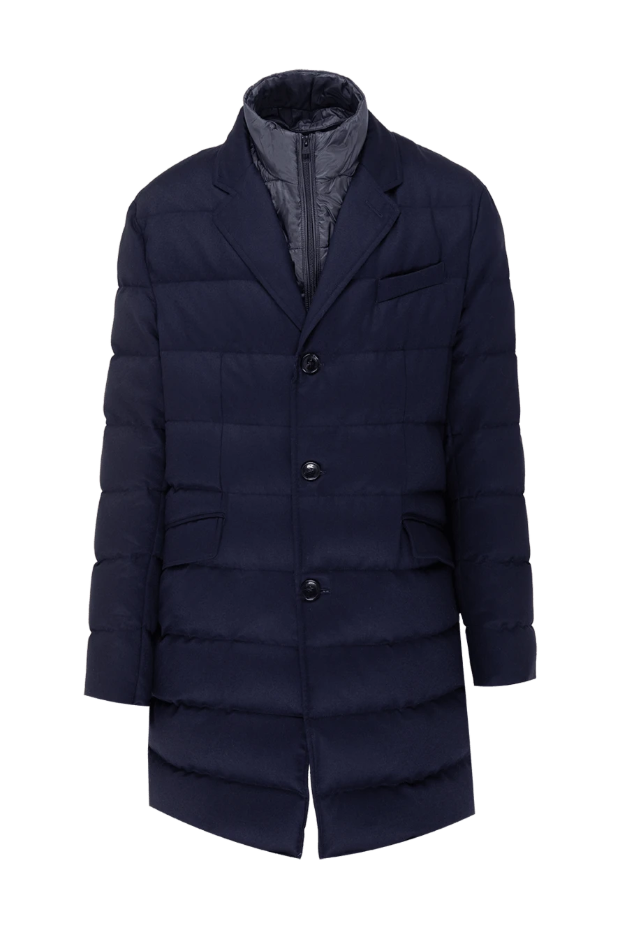 Montecore man down jacket men's wool blue купить с ценами и фото 138242 - photo 1