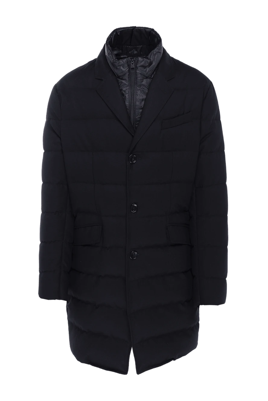 Montecore man down jacket men's black wool купить с ценами и фото 138243 - photo 1