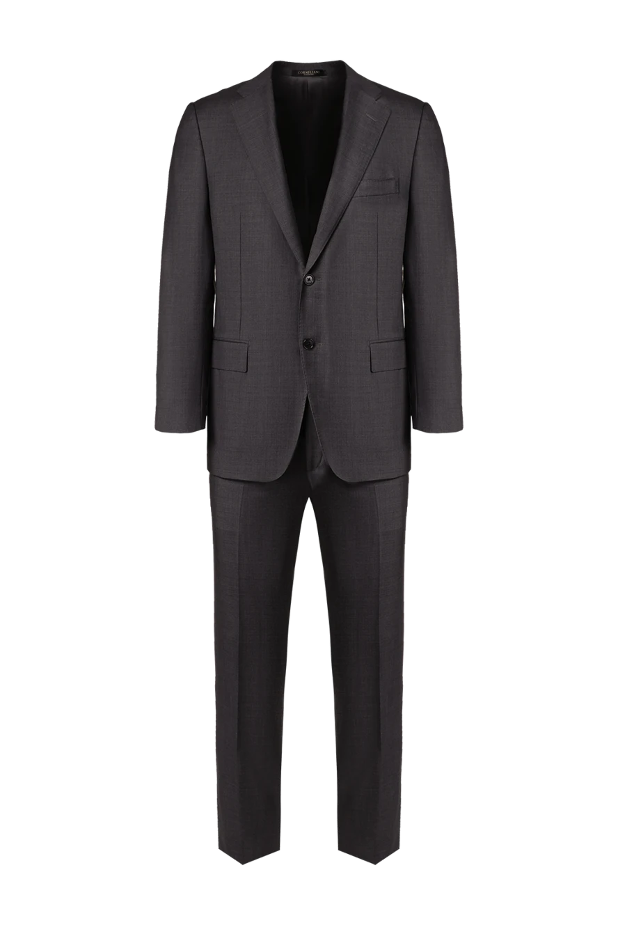 Corneliani man men's suit made of gray wool 138411 - photo 1