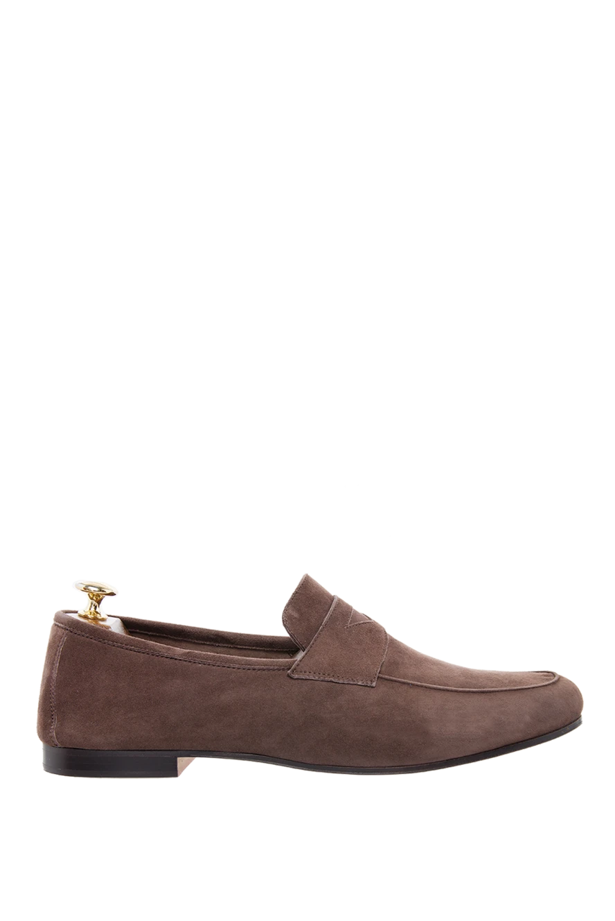 Andrea Ventura man brown suede loafers for men купить с ценами и фото 138842 - photo 1