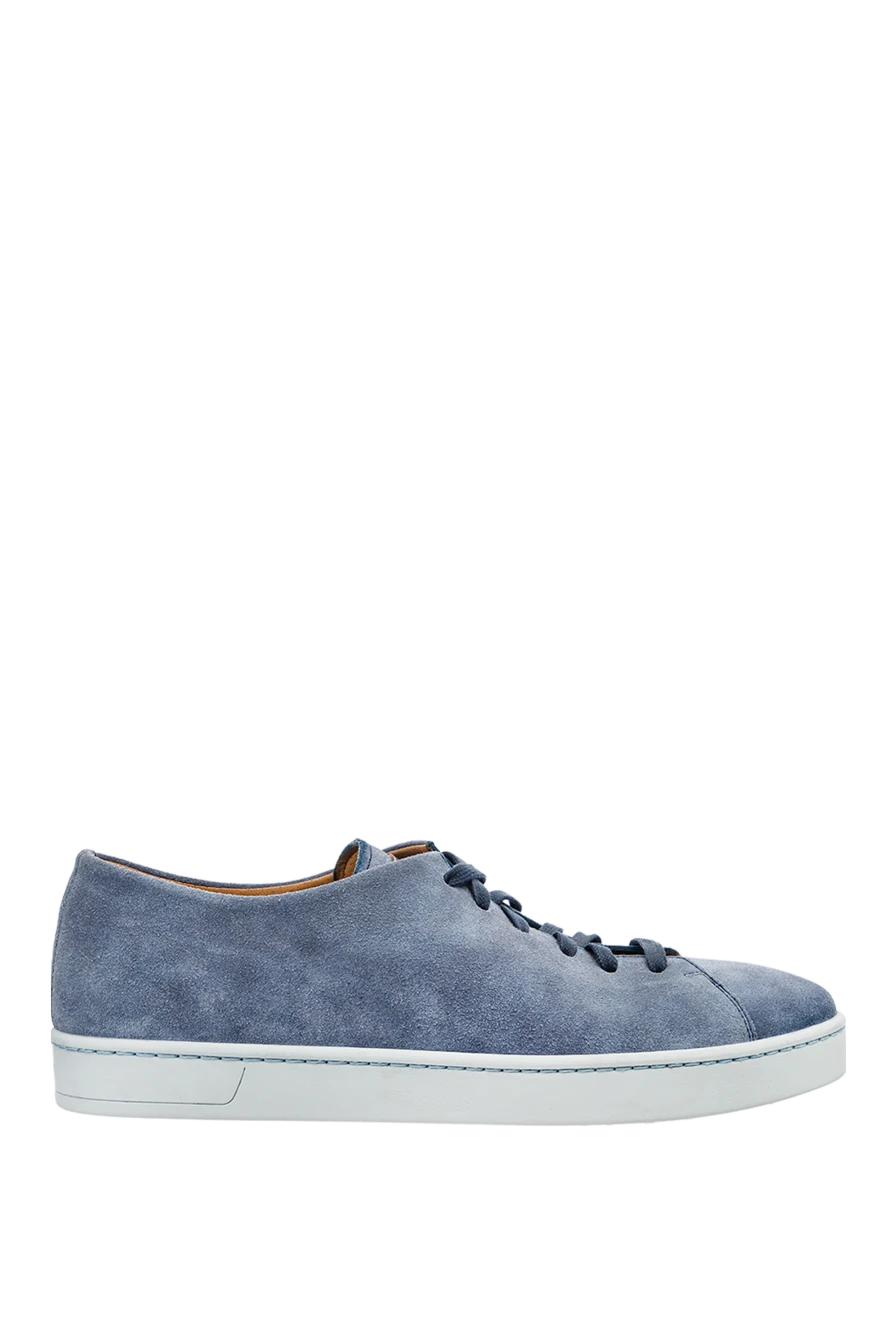 Magnanni man blue suede sneakers for men купить с ценами и фото 139077 - photo 1