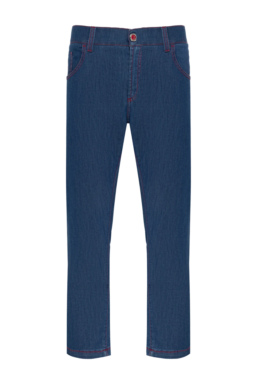 Billionaire man blue cotton jeans for men купить с ценами и фото 139343 - photo 1