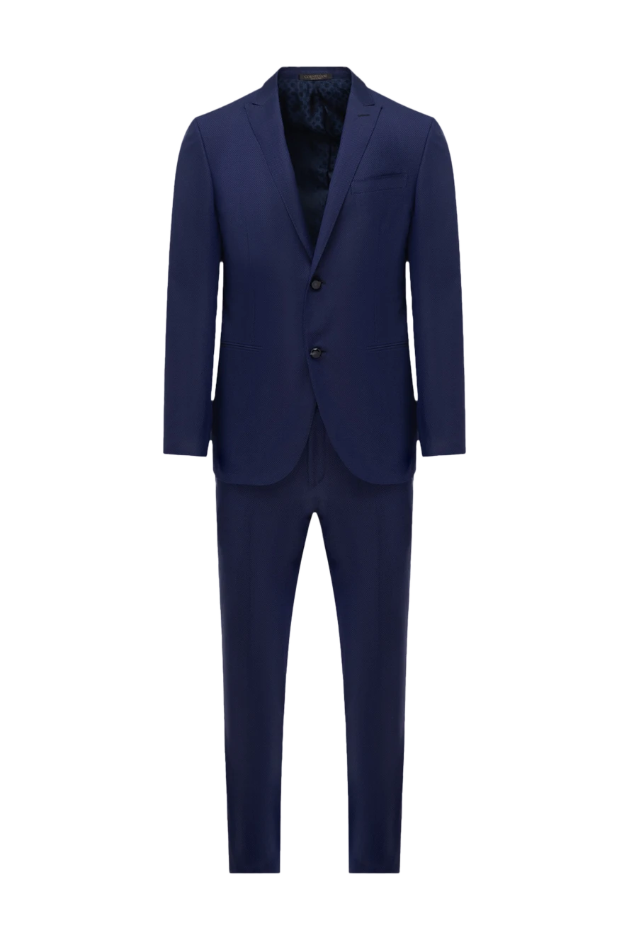 Corneliani man men's blue suit купить с ценами и фото 139386 - photo 1