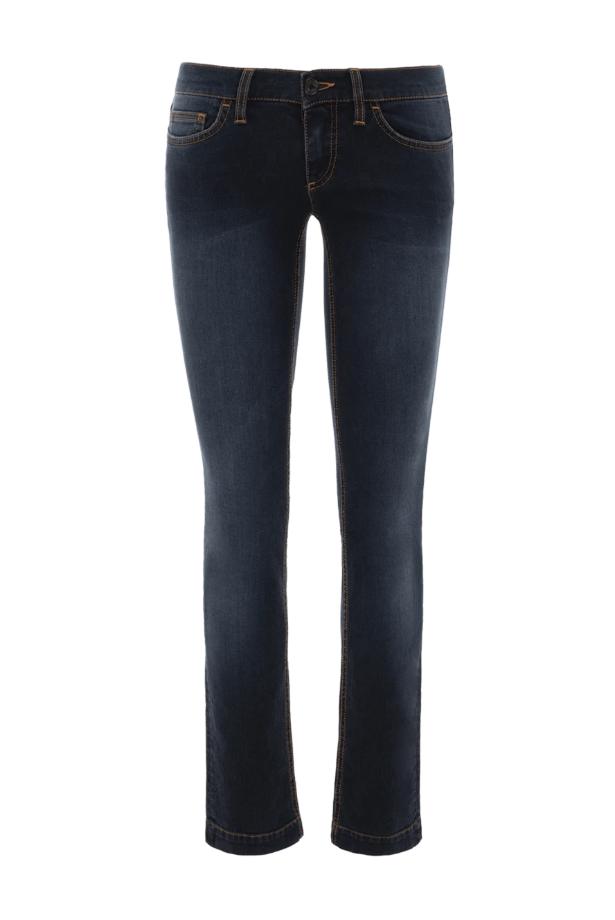 Dolce & Gabbana woman blue cotton jeans for women купить с ценами и фото 139520 - photo 1