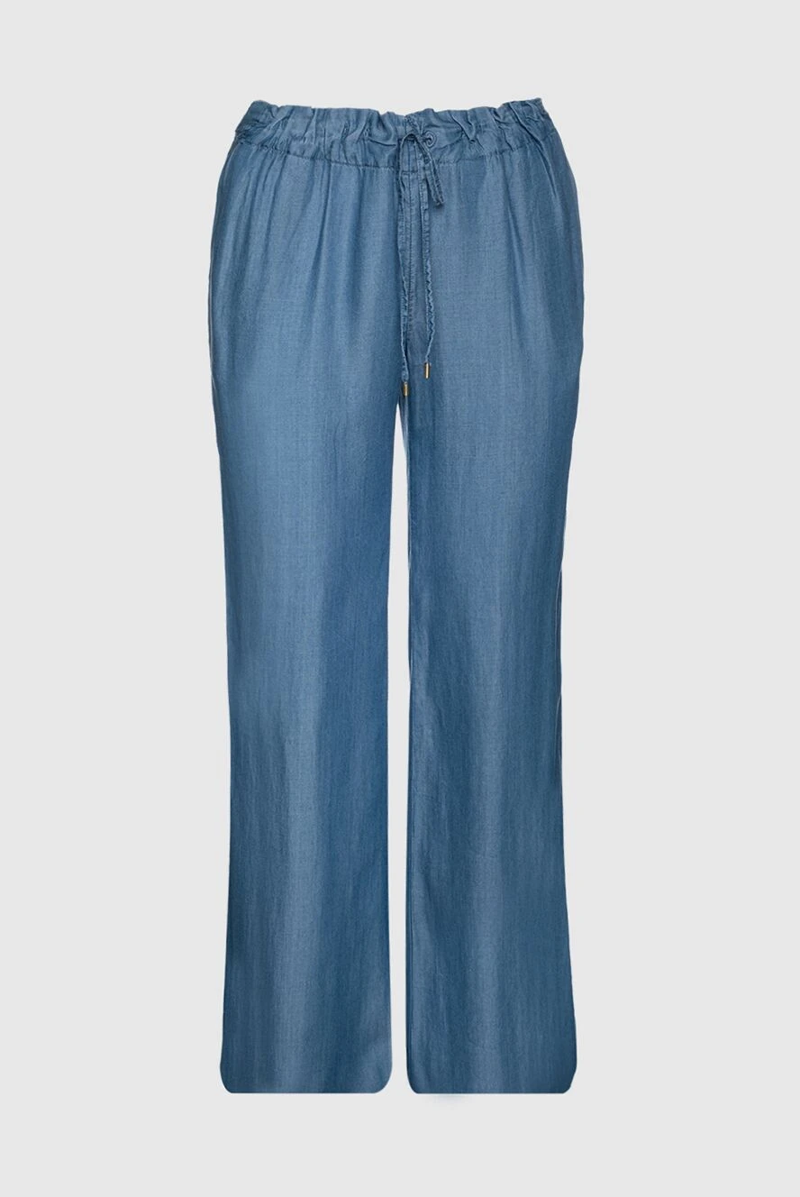 Michael Kors woman blue cotton jeans for women купить с ценами и фото 139540 - photo 1