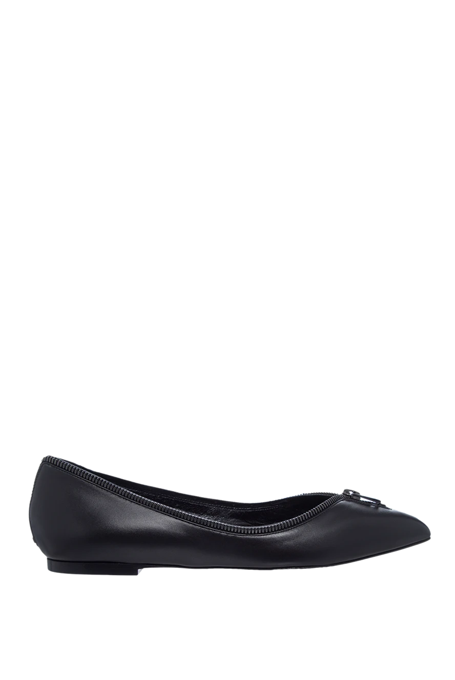 Tom Ford woman black leather shoes for women купить с ценами и фото 139586 - photo 1