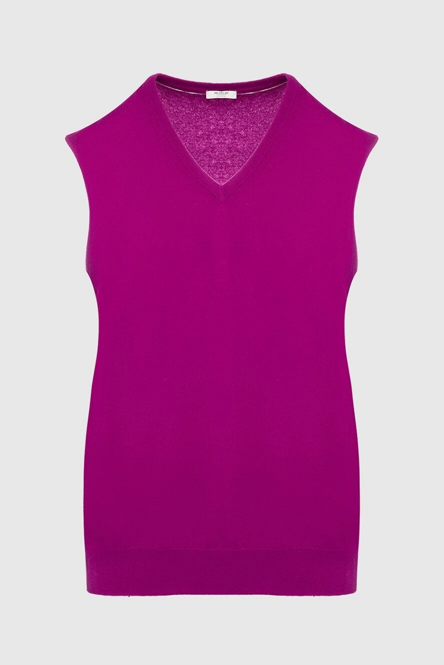 Bilancioni man men's cashmere vest pink купить с ценами и фото 139768 - photo 1