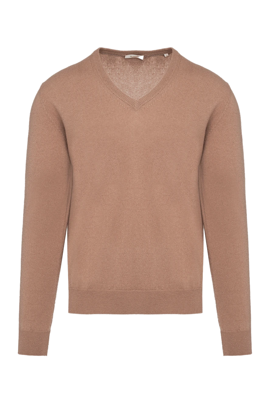 Bilancioni man cashmere jumper beige for men купить с ценами и фото 139774 - photo 1